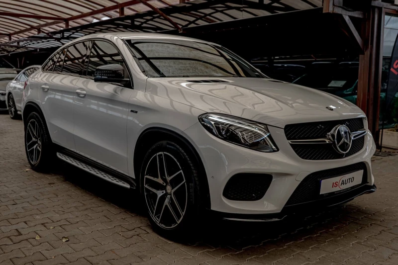 Mercedes-Benz GLE 450 AMG Coupe/4Matic/Exclusive/Harman Kardon/Distronic/Кам, снимка 3 - Автомобили и джипове - 52485237