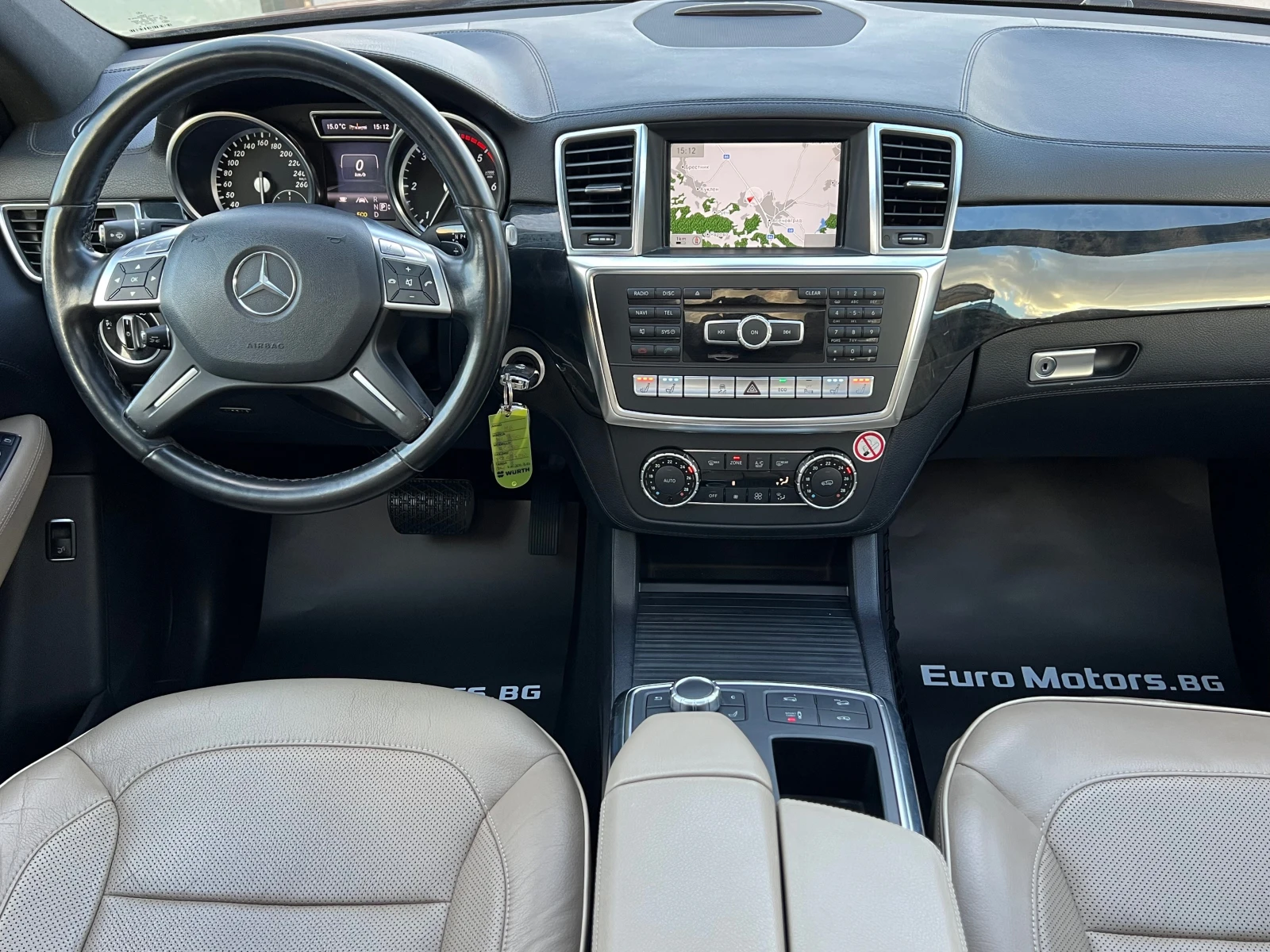 Mercedes-Benz ML 350 BE, 4-MAT, AMG LINE, PANO, DISTR, CAMERA, HARM, FU | Mobile.bg � ����������� 9