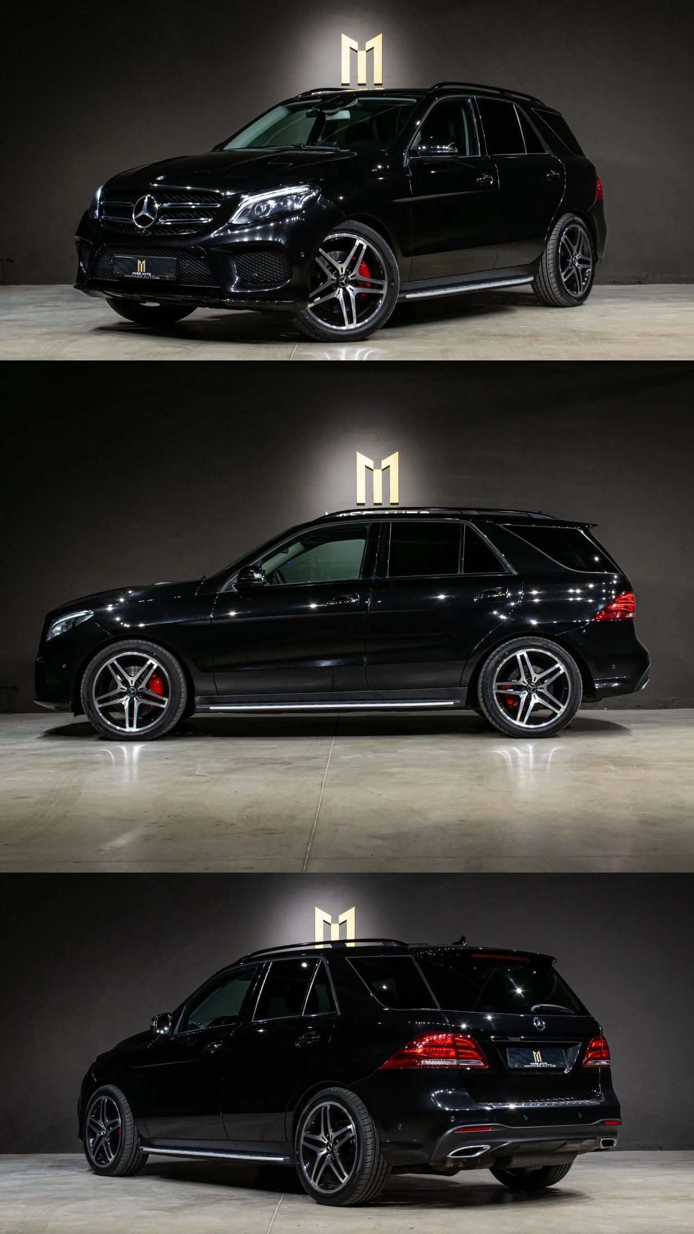 Mercedes-Benz GLE 350 d/AMG/Airmatic/Реален пробег, снимка 3 - Автомобили и джипове - 55463515