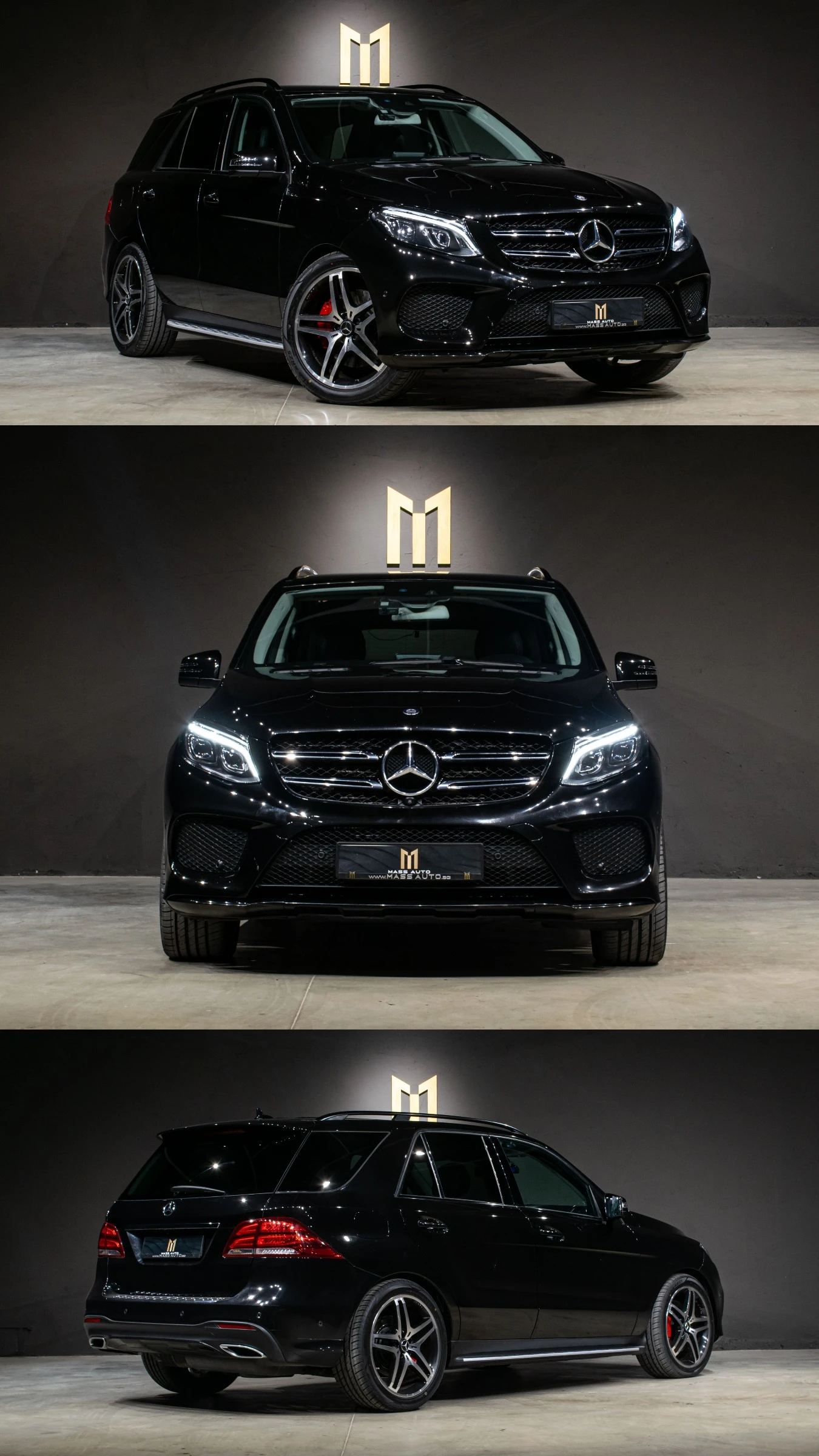 Mercedes-Benz GLE 350 d/AMG/Airmatic/Реален пробег, снимка 2 - Автомобили и джипове - 55463515