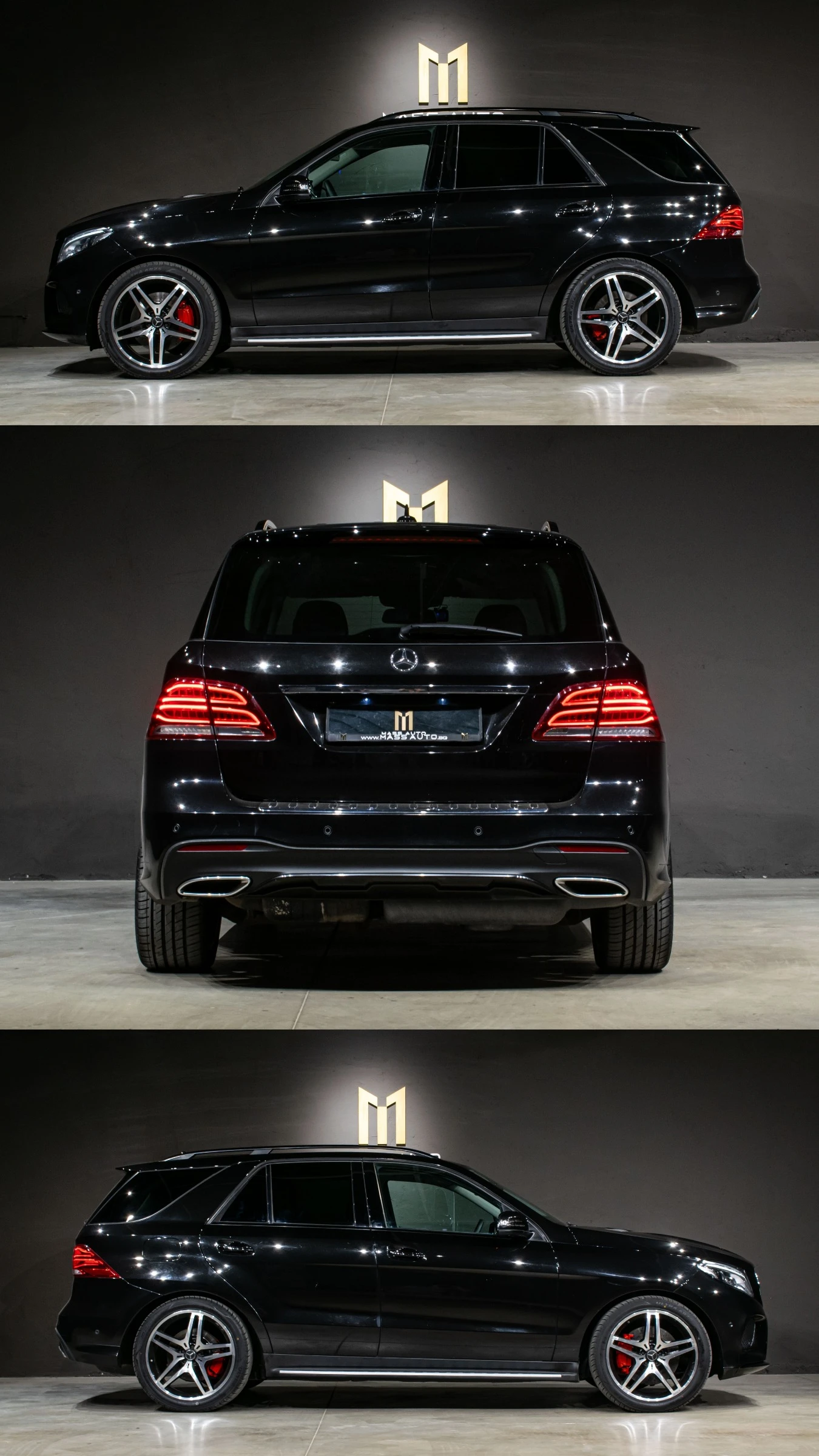 Mercedes-Benz GLE 350 d/AMG/Airmatic/Реален пробег, снимка 4 - Автомобили и джипове - 55463515