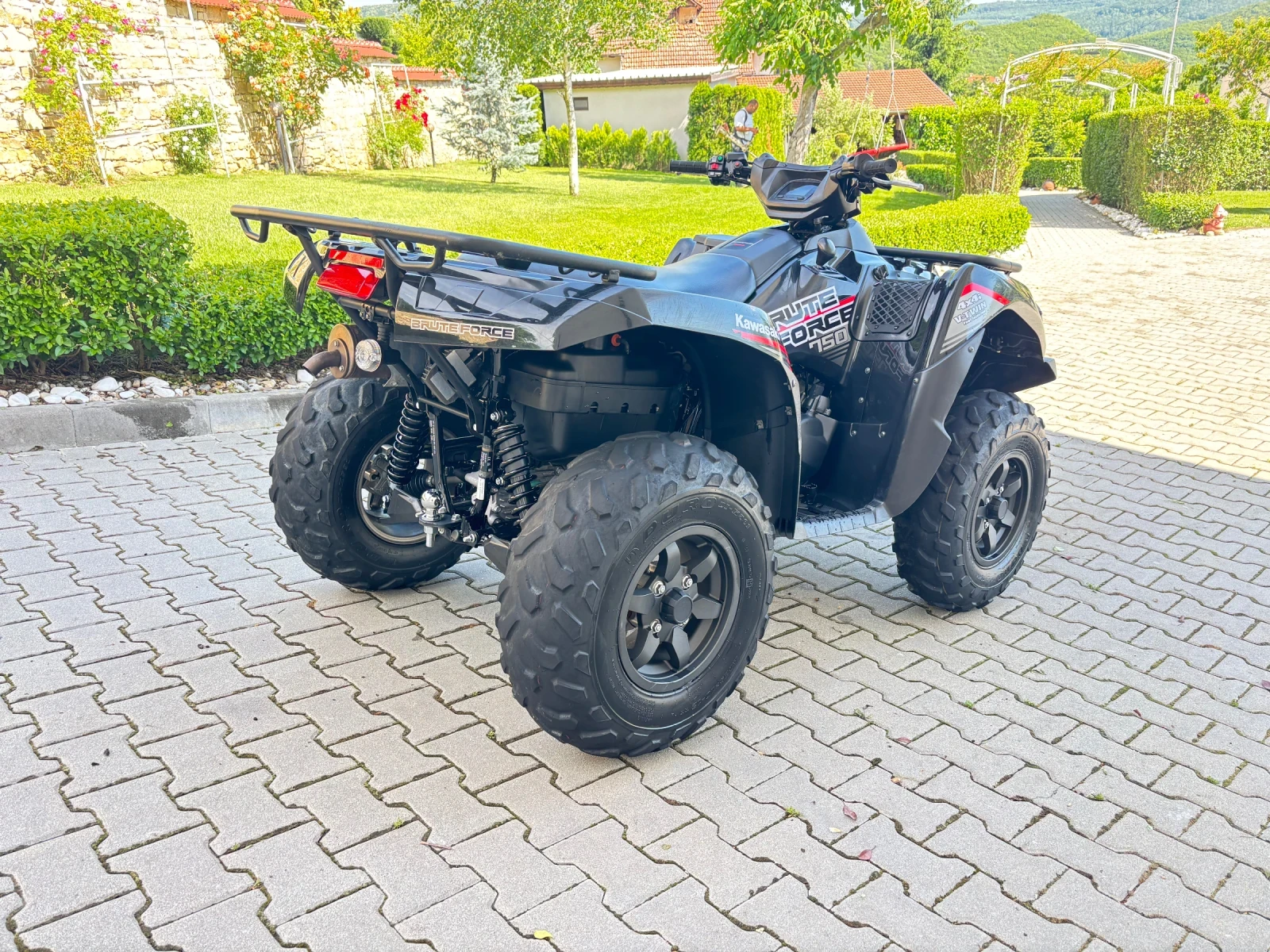 Kawasaki Brute Force 750, 4x4, 1500 км, НОВ!, снимка 6 - Мотоциклети и мототехника - 54526506