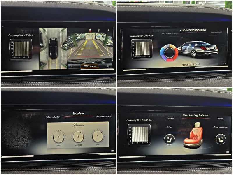 Mercedes-Benz S 350 L/AMG/9G/GERMANY/DISTR/360CAM/ВАКУУМ/PANO/ПОДГР/LI, снимка 13 - Автомобили и джипове - 52376739