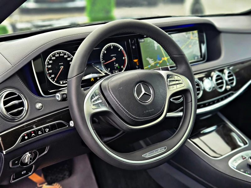 Mercedes-Benz S 350 L/AMG/9G/GERMANY/DISTR/360CAM/ВАКУУМ/PANO/ПОДГР/LI, снимка 9 - Автомобили и джипове - 52376739