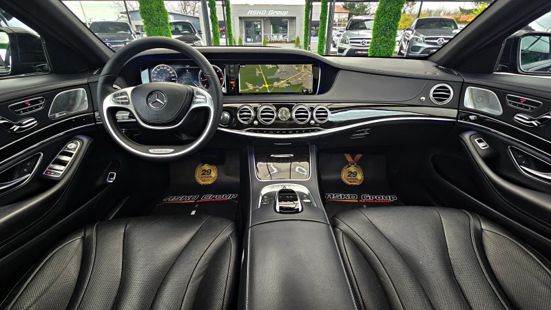 Mercedes-Benz S 350 L/AMG/9G/GERMANY/DISTR/360CAM/ВАКУУМ/PANO/ПОДГР/LI, снимка 8 - Автомобили и джипове - 52376739