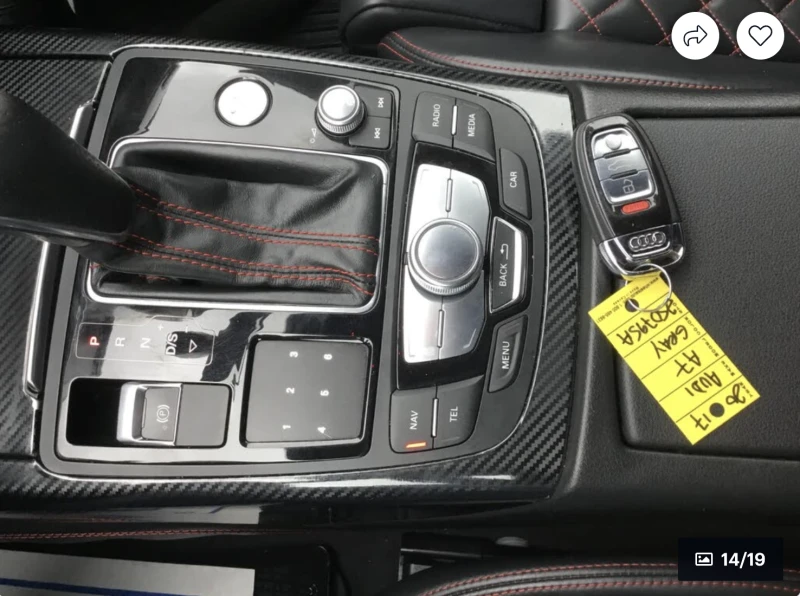 Audi A7 3.0T* COMPETITION* MATRIX* BOSE* CARBON* , снимка 13 - Автомобили и джипове - 52791141