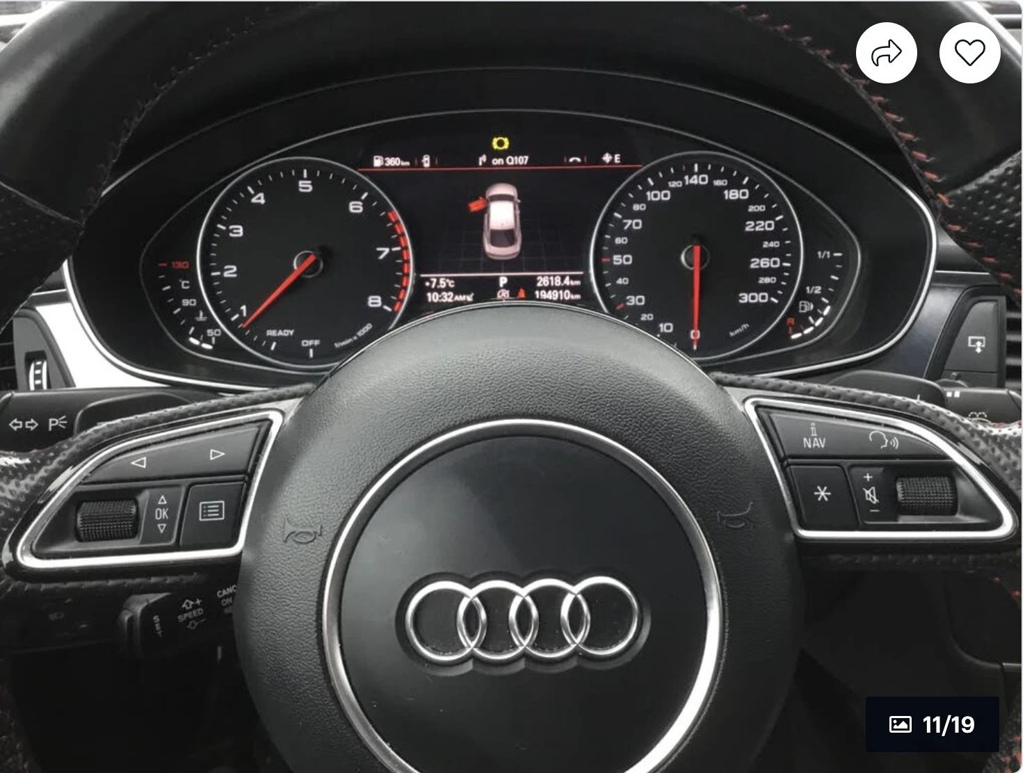 Audi A7 3.0T* COMPETITION* MATRIX* BOSE* CARBON*  | Mobile.bg � ����������� 11