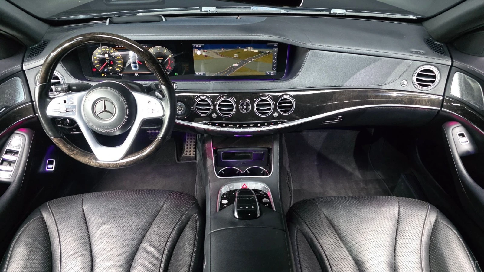 Mercedes-Benz S 450 Burmester* Long* Soft Close, снимка 6 - Автомобили и джипове - 56233072