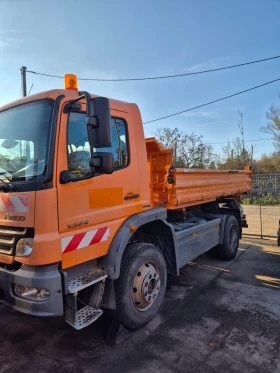 Mercedes-Benz Atego 1224* 4х4* Тристранен самосвал* Топ състояние - изображение 1