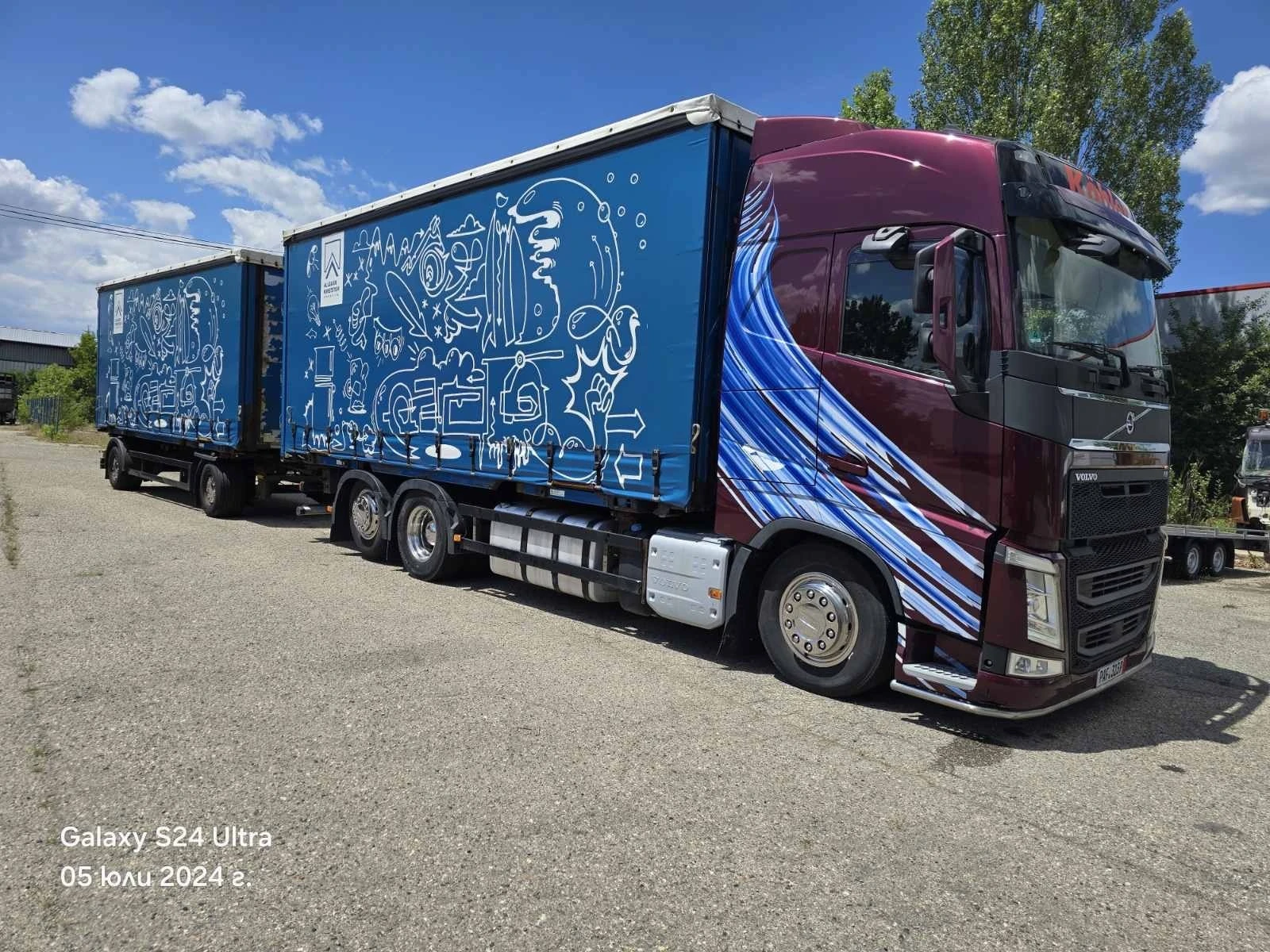 Volvo Fh 460 / BDF композиция /6Х2 / евро6 - изображение 4