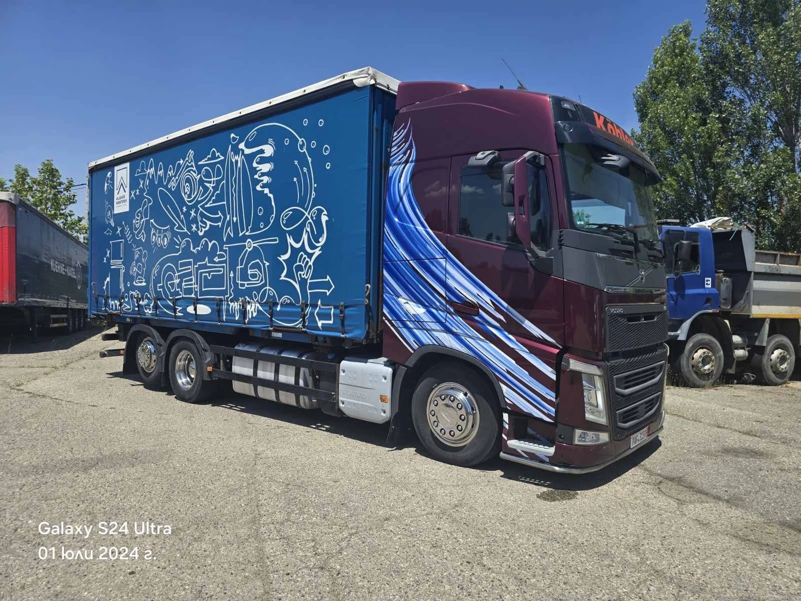 Volvo Fh 460 / BDF композиция /6Х2 / евро6 - изображение 3