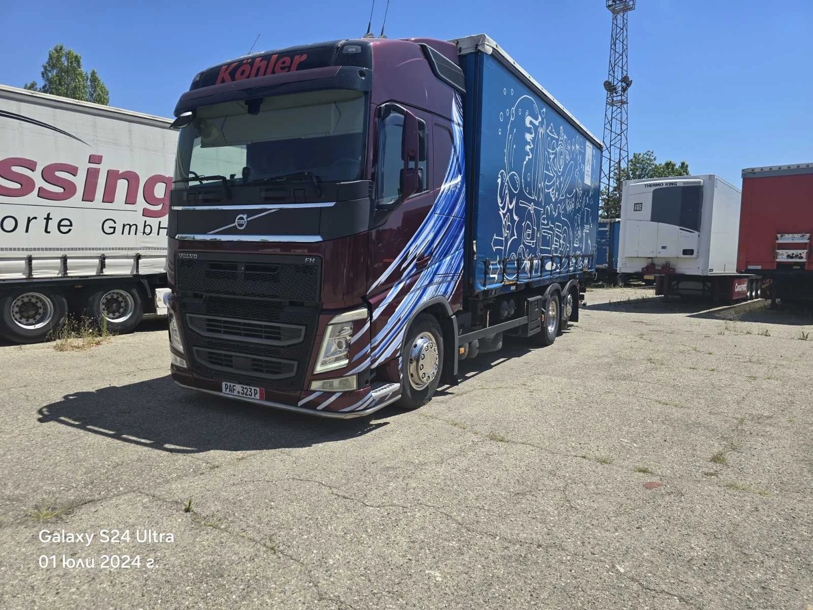 Volvo Fh 460 / BDF композиция /6Х2 / евро6 - изображение 5