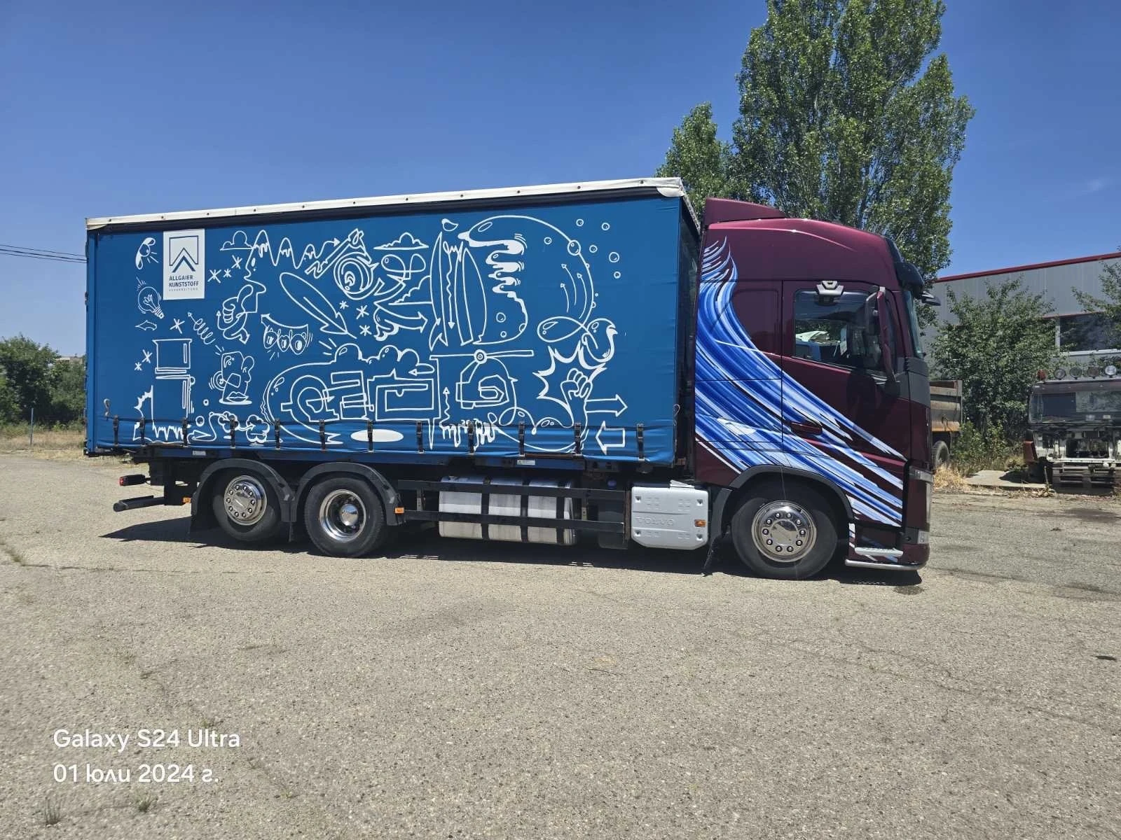 Volvo Fh 460 / BDF композиция /6Х2 / евро6 - изображение 2