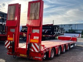 Полуремарке Kaessbohrer K.SLS 4; 4 оси; двойни хидравлични рампи, снимка 1