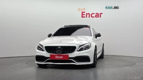 Mercedes-Benz C 63 AMG S* BURMASTER* КОЖА* ПОДГРЕВ* ПАНОРАМА* LANE ASS* , снимка 3