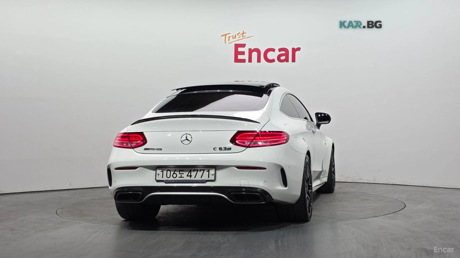 Mercedes-Benz C 63 AMG S* BURMASTER* КОЖА* ПОДГРЕВ* ПАНОРАМА* LANE ASS* , снимка 4 - Автомобили и джипове - 54812016