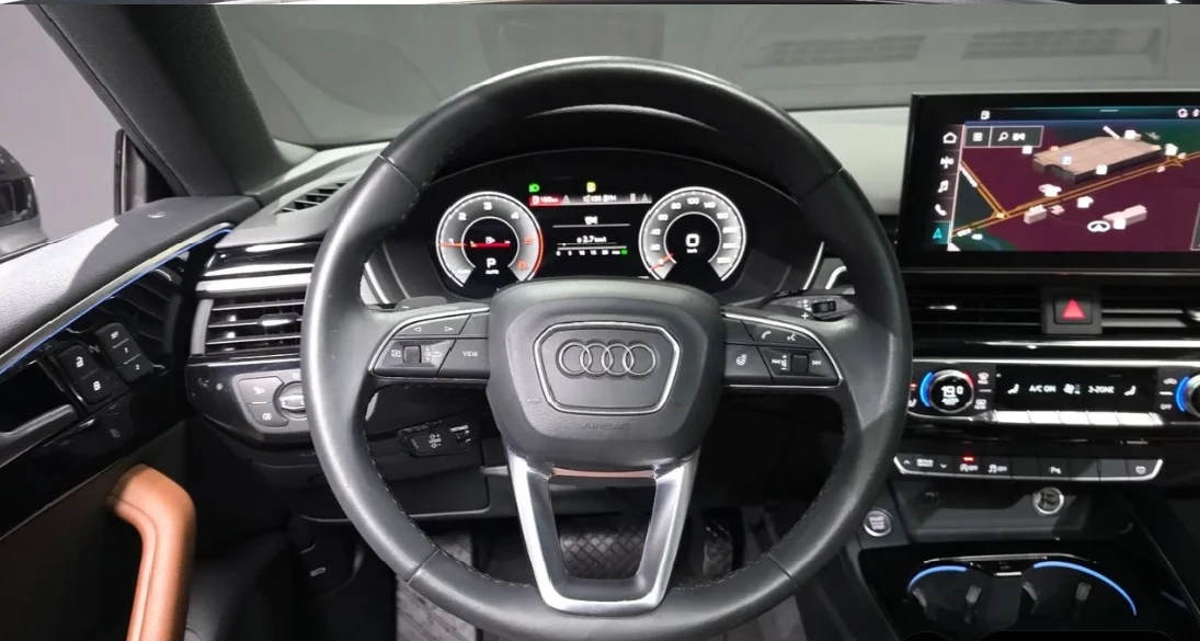 Audi A5 40 TDI Quattro/ Head Up / ОБДУХ/ DISTRONIC/2 КЛЮЧА, снимка 10 - Автомобили и джипове - 54875522