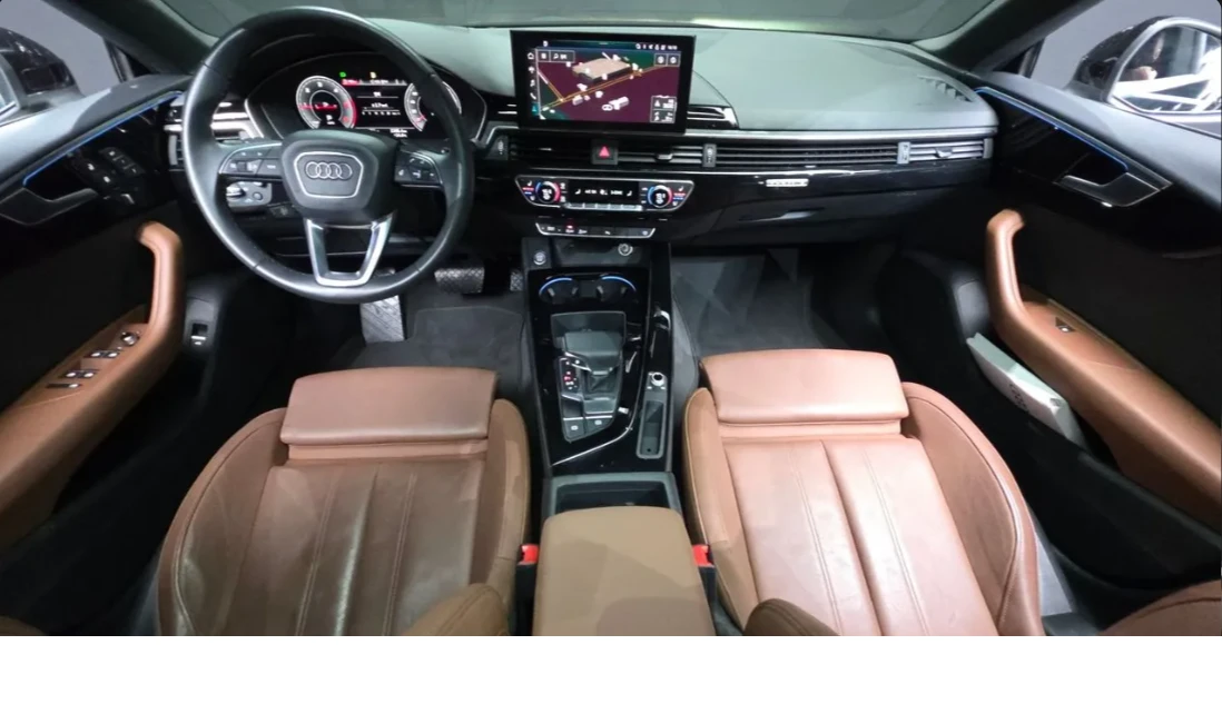 Audi A5 40 TDI Quattro/ Head Up / ОБДУХ/ DISTRONIC/2 КЛЮЧА, снимка 7 - Автомобили и джипове - 54875522