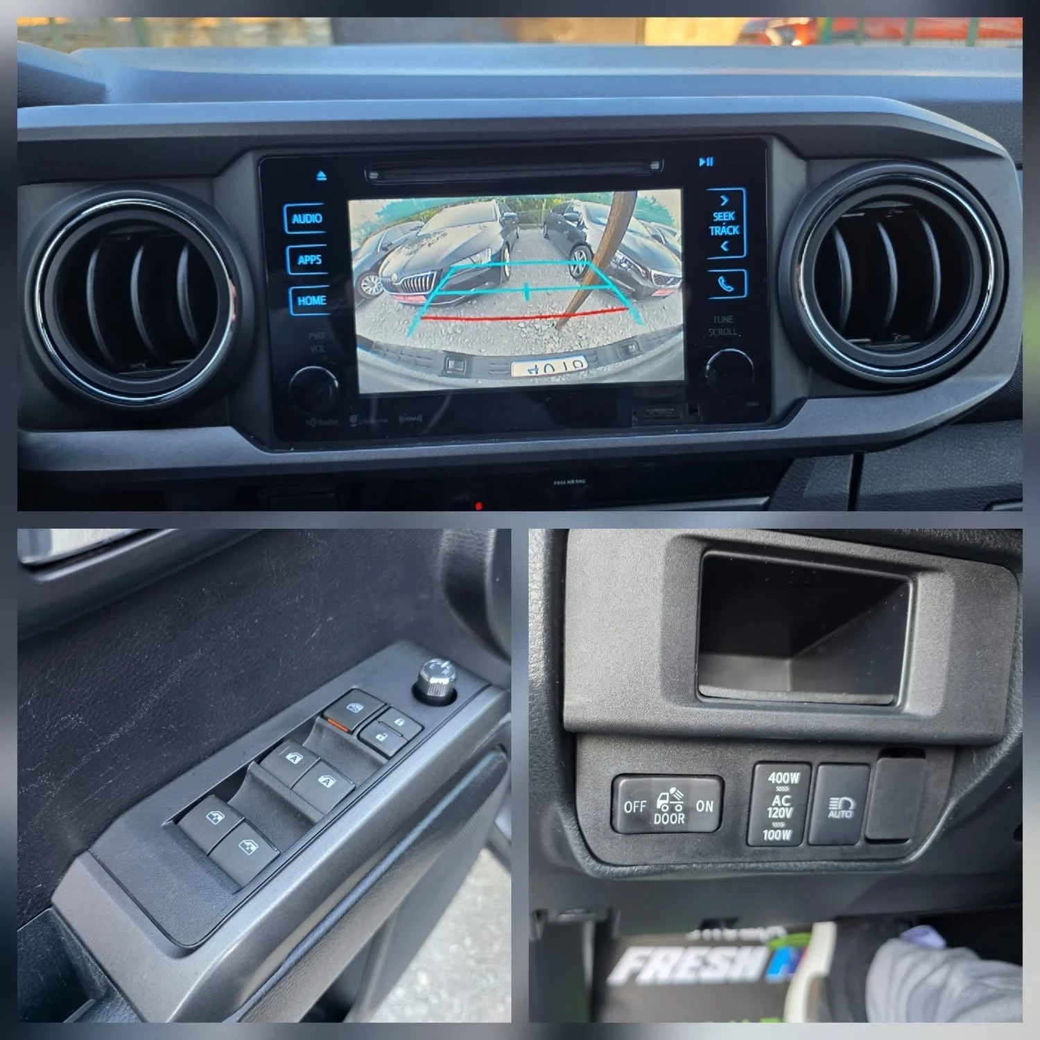 Toyota Tacoma 3.5i 282K.C. / OFF ROAD / АВТОМАТ / НАВИ / КАМЕРА, снимка 12 - Автомобили и джипове - 54626152