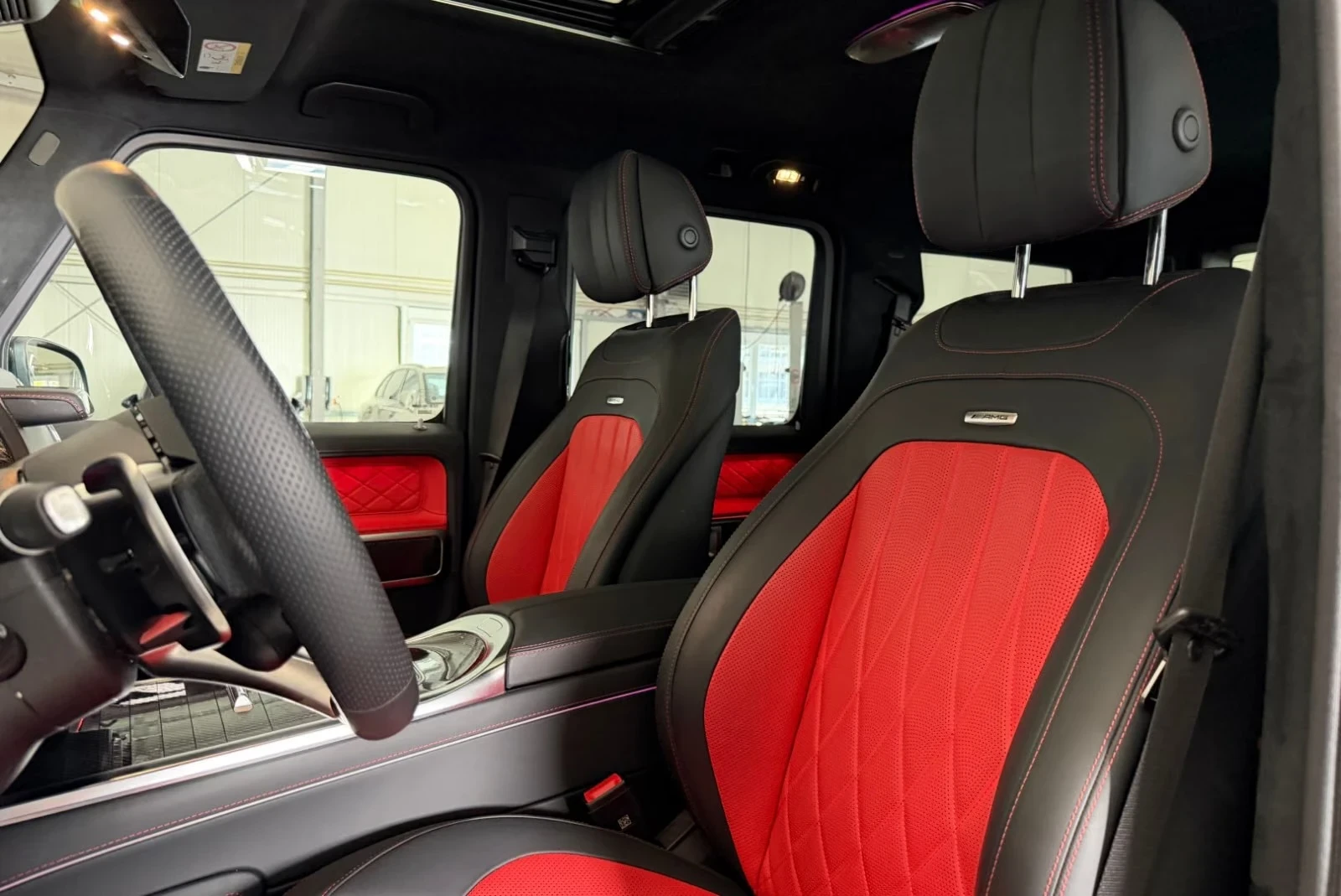 Mercedes-Benz G 63 AMG FACELIFT* MANUFAKTUR* CARBON* BURMESTER* , снимка 10 - Автомобили и джипове - 55667799