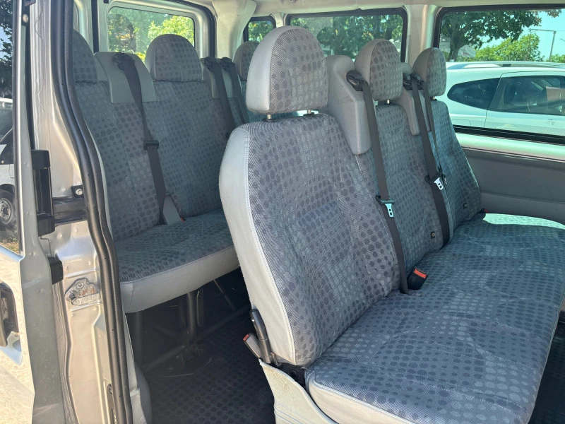 Ford Transit 2007+ 2.2+ 110+ 8+ 1+ КЛИМАТИК+ С. ИСТОРИЯ, снимка 12 - Бусове и автобуси - 46768652