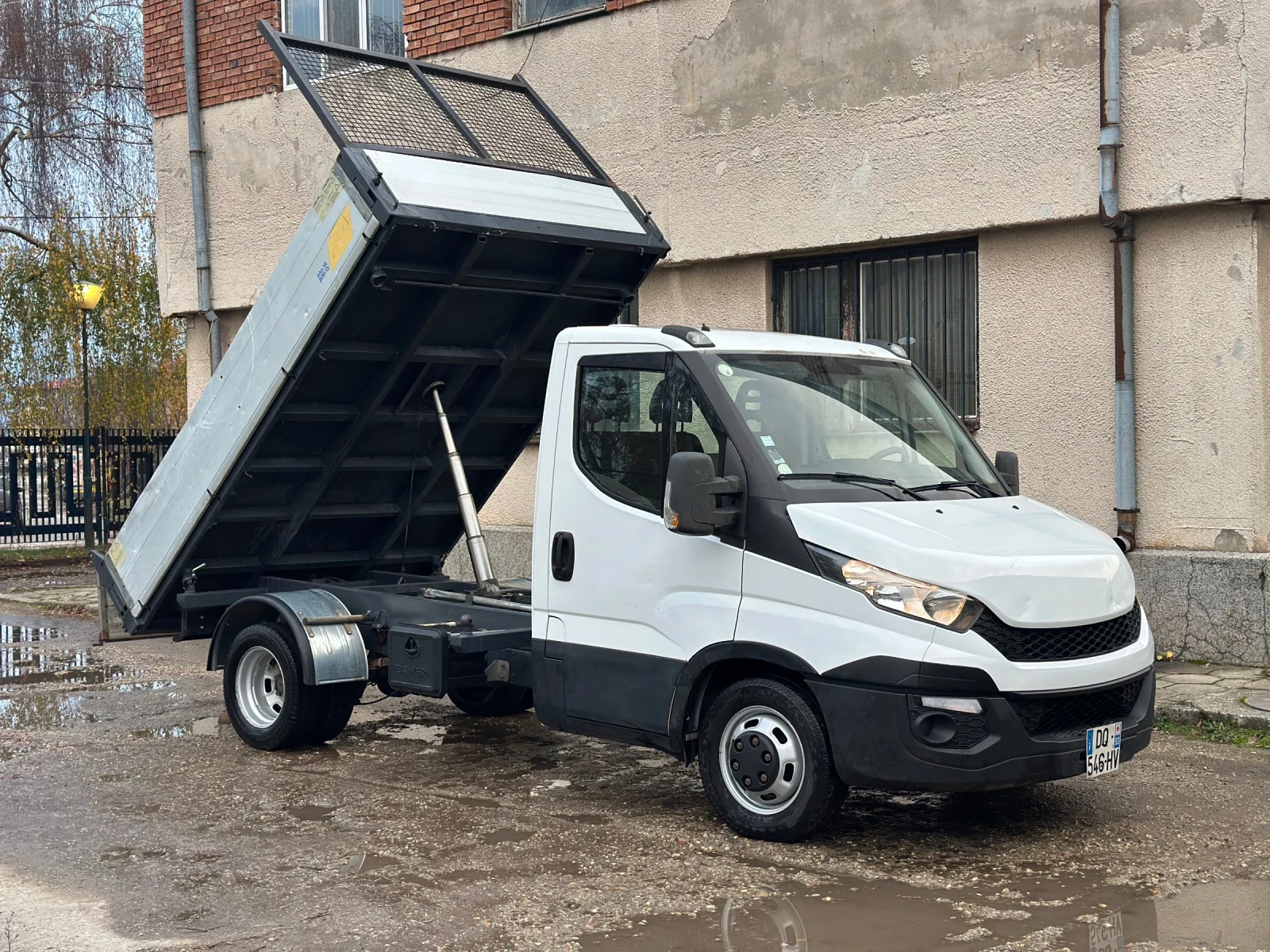 Iveco 35c13 Коледна цена 3.30на2.10 тристранен самосвал, снимка 1