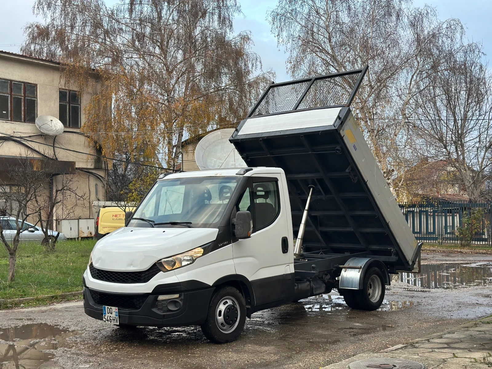 Iveco 35c13 Коледна цена 3.30на2.10 тристранен самосвал, снимка 1