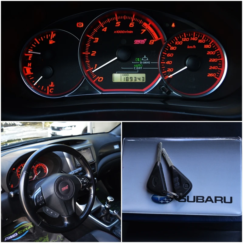 Subaru Impreza 2.5 WRX STI ШВЕЙЦАРИЯ, снимка 11 - Автомобили и джипове - 51999209