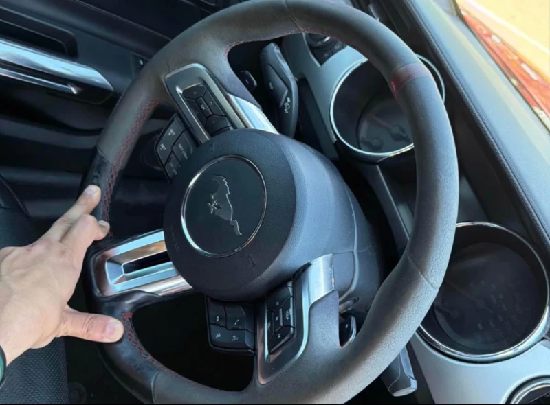 Ford Mustang Ecoboost * * ОБДУХВАНЕ * * CARFAX * * АВТО КРЕДИТ , снимка 8 - Автомобили и джипове - 52917133