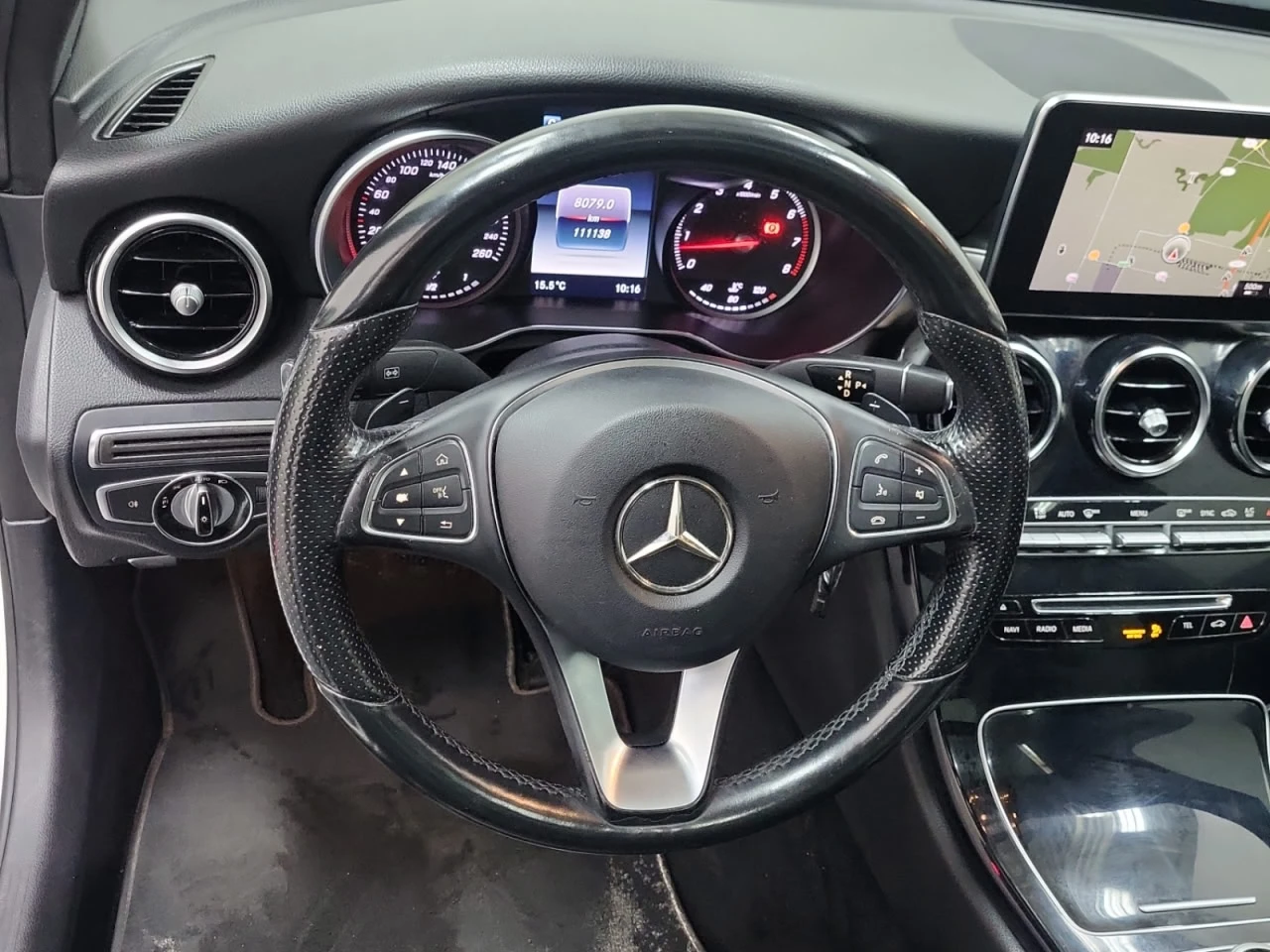 Mercedes-Benz C 300 * АВТО КРЕДИТ* ЦЕНА ДО БГ * Сервизна история *  - изображение 9