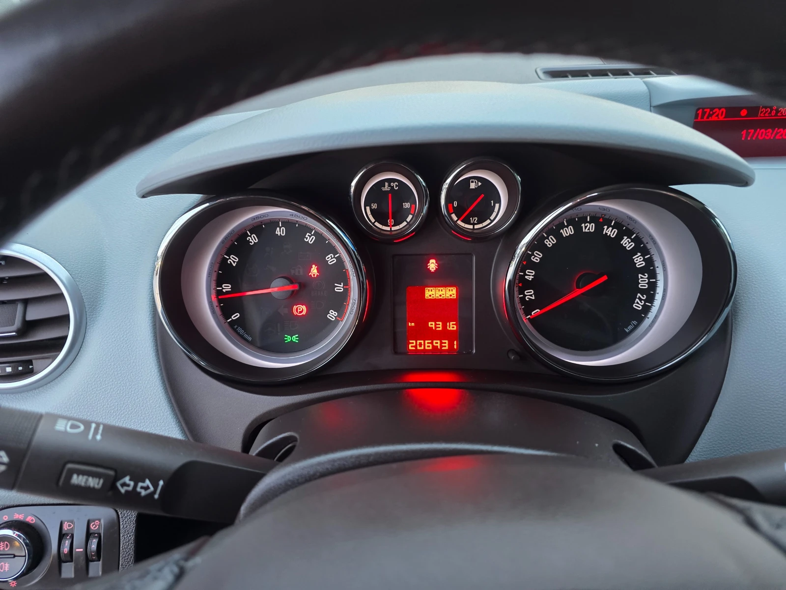 Opel Meriva 1.4T/120ps-COSMO PACK-EDITION, снимка 15 - Автомобили и джипове - 53878205