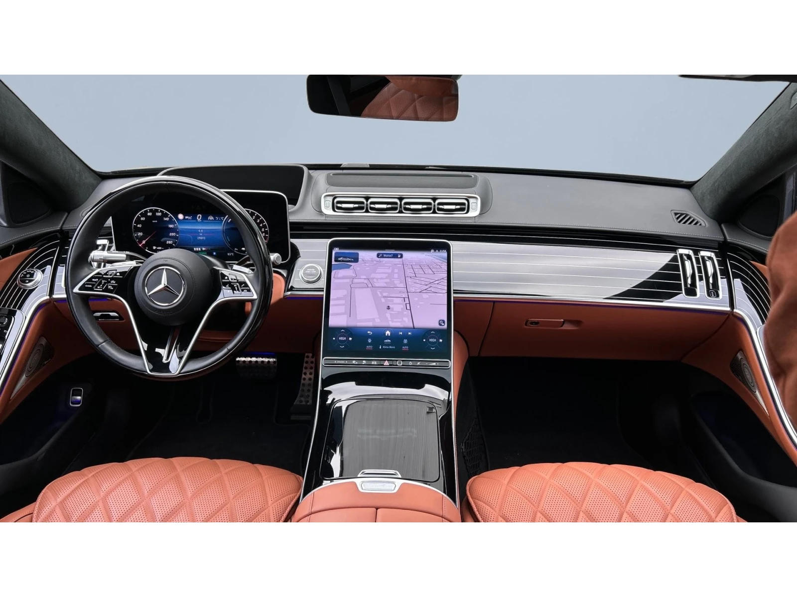 Mercedes-Benz S 580 L , 4MATIC , EXCLUSIVE , PANORAMA , Месечна вноска, снимка 8 - Автомобили и джипове - 54751766