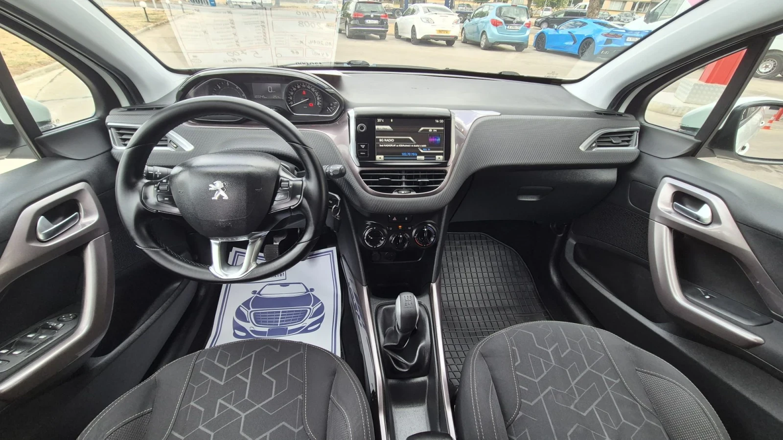 Peugeot 2008 1.4HDI* ИТАЛИЯ* ПЕРФЕКТНА* , снимка 15 - Автомобили и джипове - 56201164