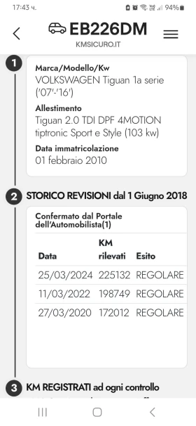 Обява за продажба на VW Tiguan 2.0 TDI -4WD ~16 300 лв. - изображение 8
