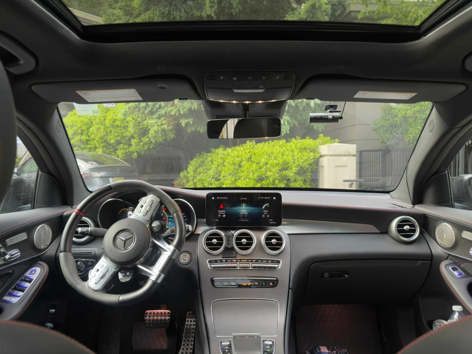 Mercedes-Benz GLC 43 AMG 4MATIC * ПОДГРЕВ * ПАНОРАМА * BURMESTER * CARFAX, снимка 7 - Автомобили и джипове - 54611791