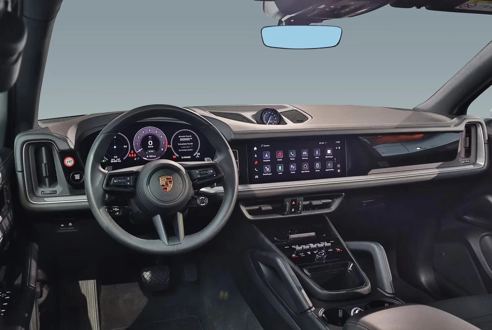 Porsche Cayenne E-HYBRID / SPORT CHRONO / BOSE / HEAD-UP / MATRIX, снимка 9 - Автомобили и джипове - 54880026