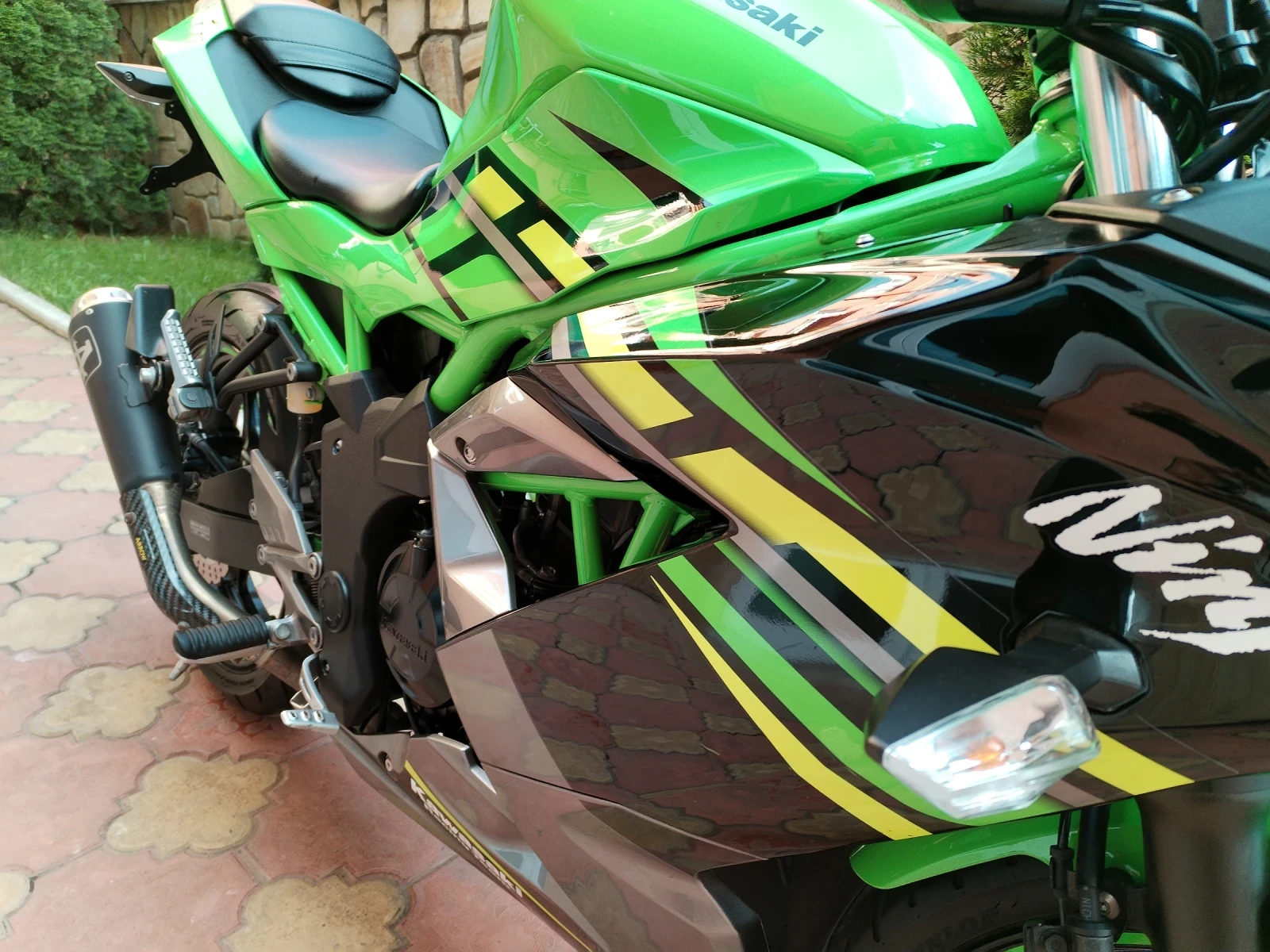 Kawasaki Ninja 125i ABS 7000КМ. НОВ!!! - изображение 6