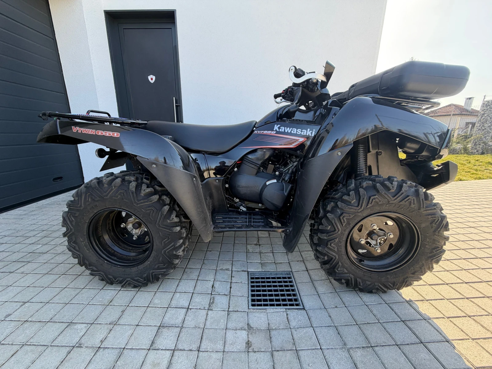 Kawasaki Kvf 650, снимка 6 - Мотоциклети и мототехника - 53839020