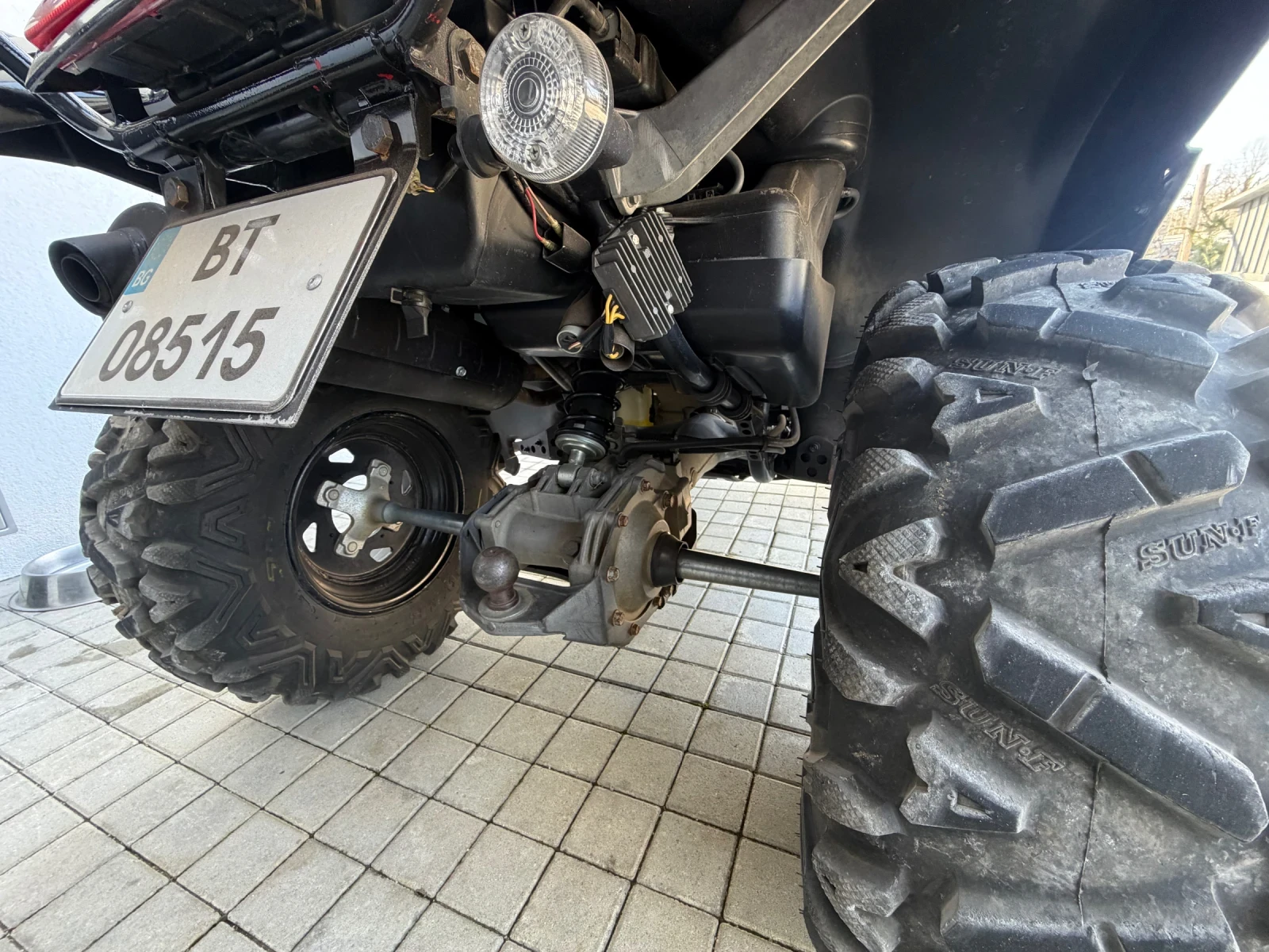 Kawasaki Kvf 650, снимка 15 - Мотоциклети и мототехника - 53839020