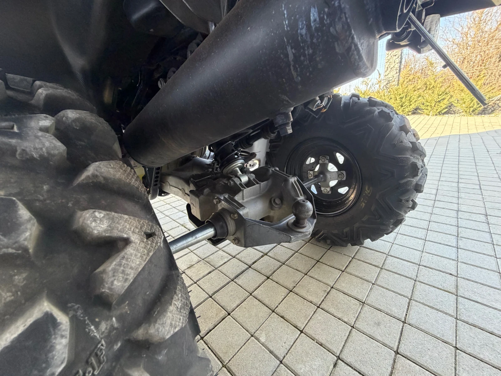 Kawasaki Kvf 650, снимка 14 - Мотоциклети и мототехника - 53839020