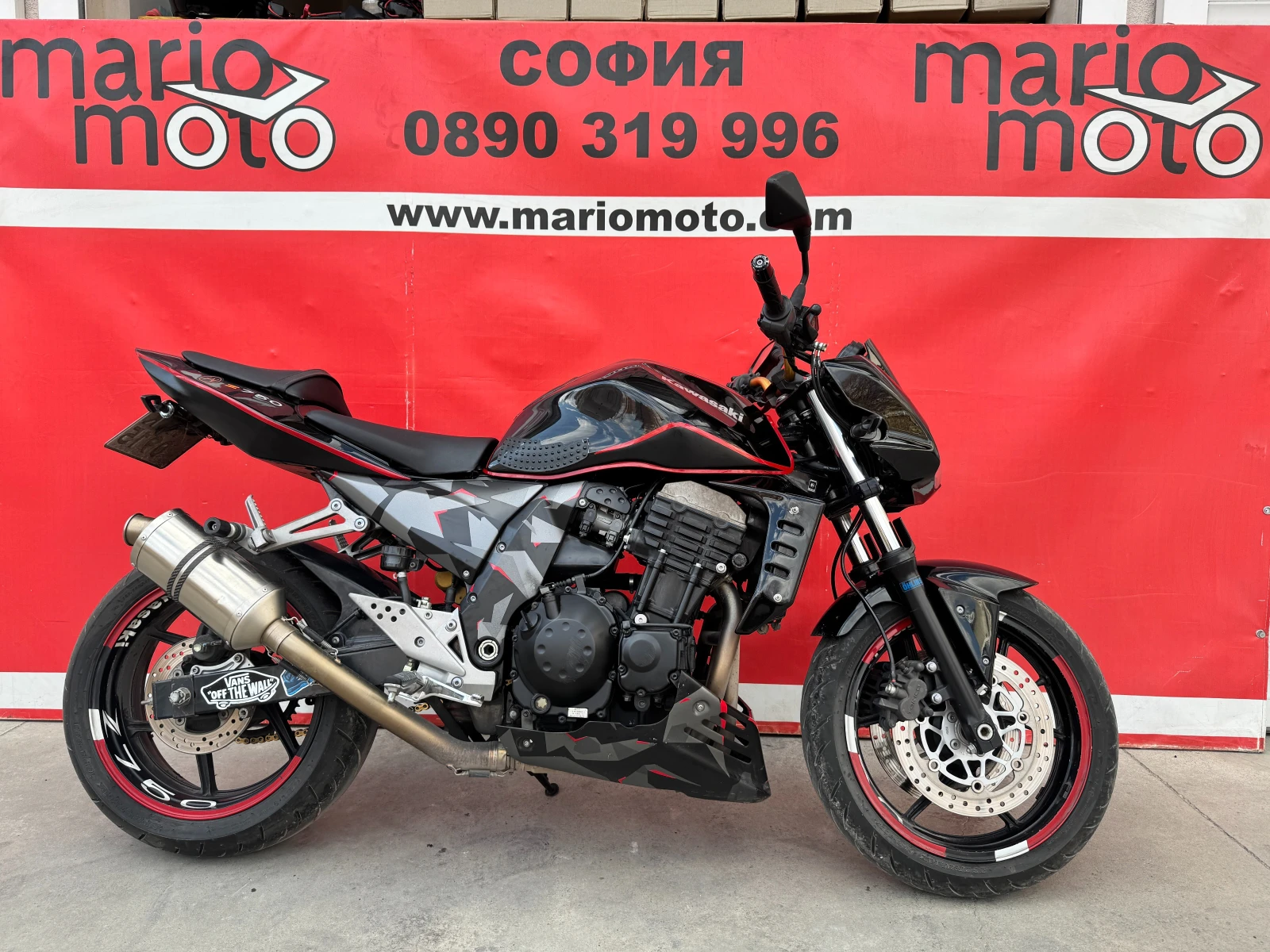 Kawasaki Z 750 Akrapovic A2 категория