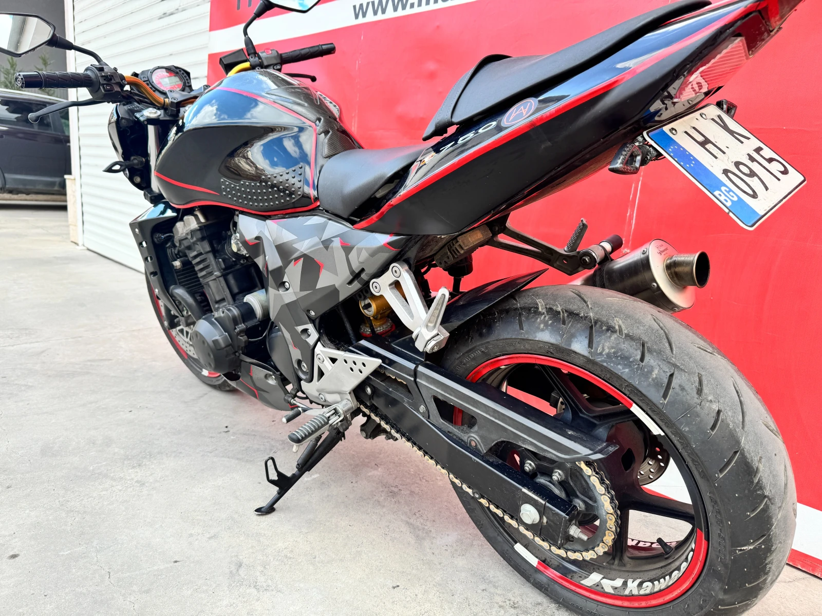 Kawasaki Z 750 Akrapovic A2 категория, снимка 12 - Мотоциклети и мототехника - 53986320