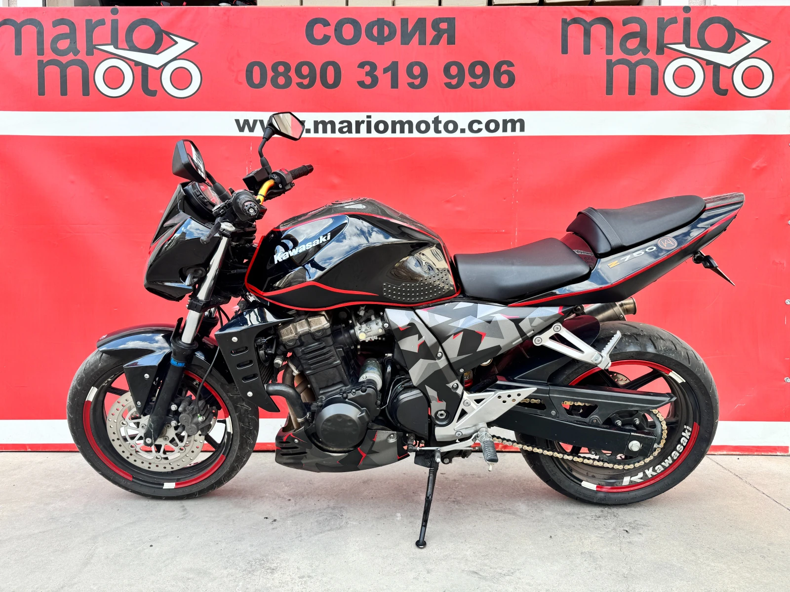 Kawasaki Z 750 Akrapovic A2 категория, снимка 10 - Мотоциклети и мототехника - 53986320