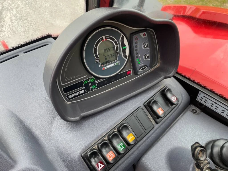 Телескопичен товарач Manitou MT 420 H, снимка 13 - Селскостопанска техника - 53289548