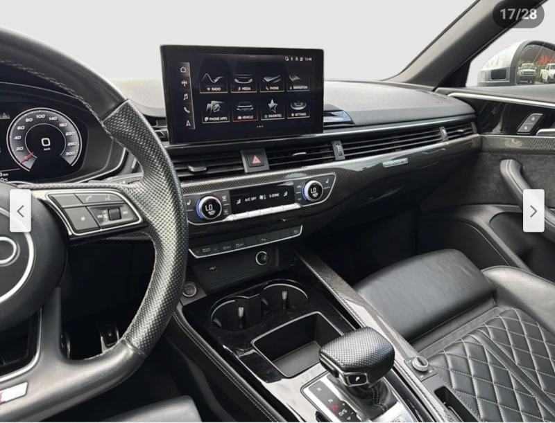 Audi S4 BANG* OLUFSEN* ДИСТРОНИК* ПАНОРАМА* , снимка 8 - Автомобили и джипове - 53112202