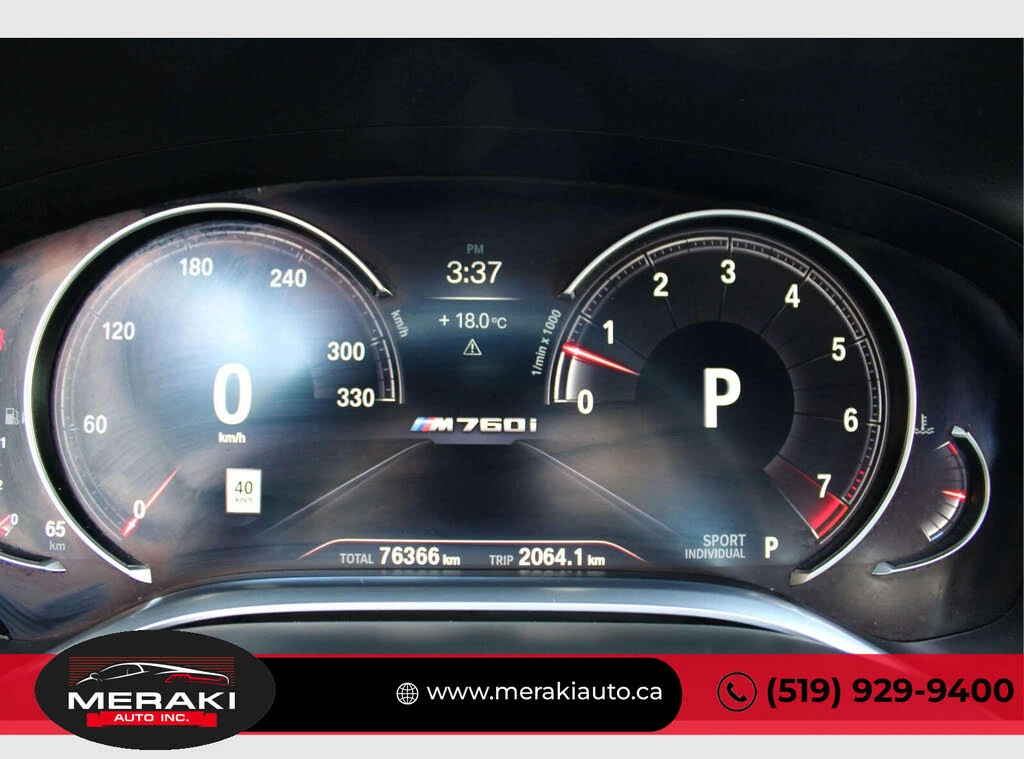 BMW 760 M760i xDrive AWD* Всички Екстри - изображение 10