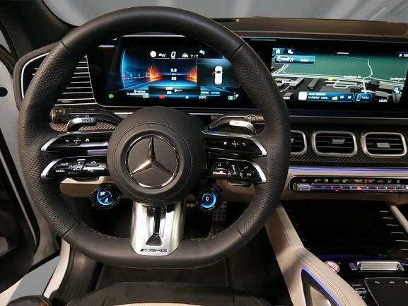 Mercedes-Benz GLS 63 AMG 4Matic+ = Premium Plus = Night Package Гаранция - изображение 4