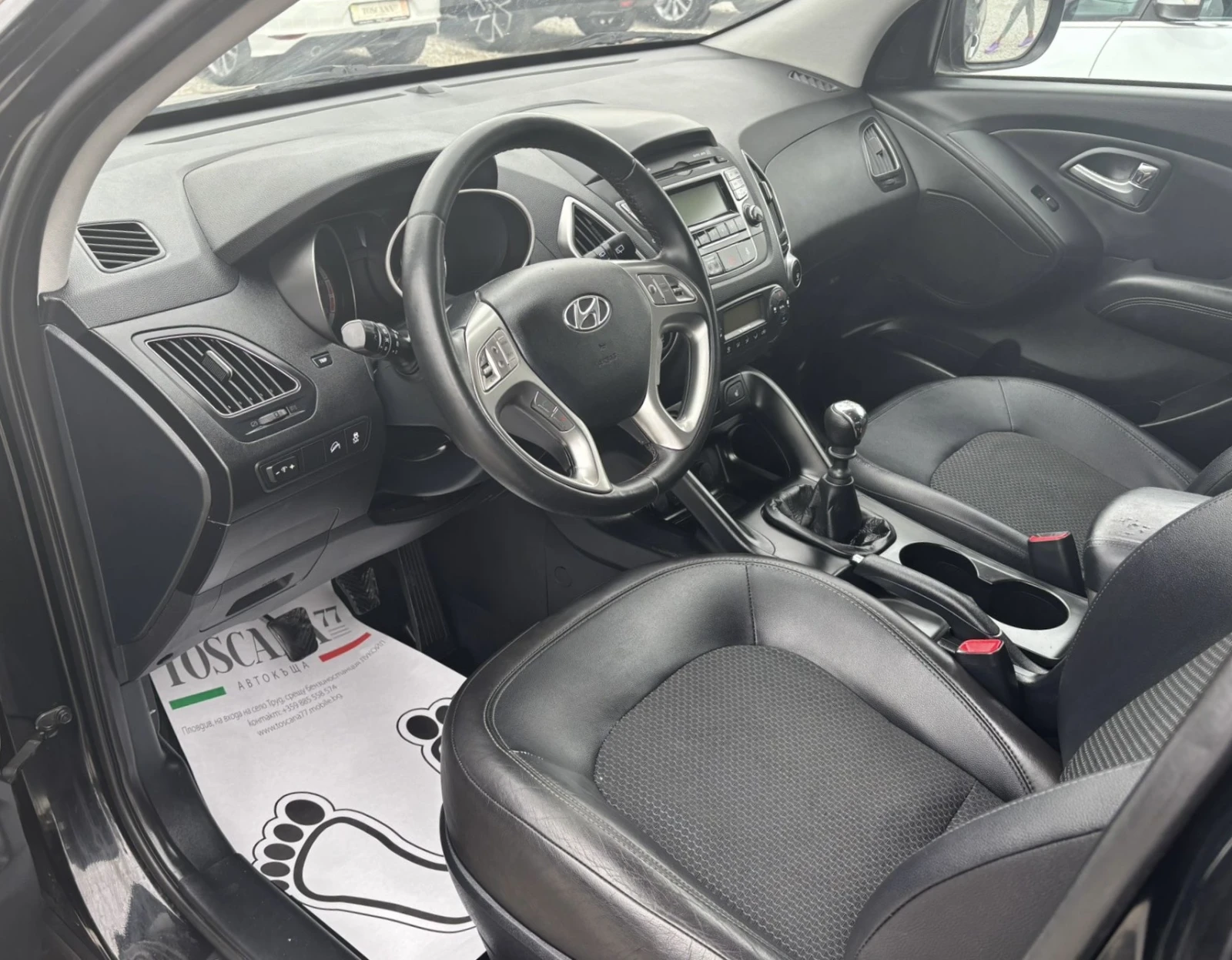 Hyundai IX35 1.7crdi* Кожа* Подгрев* Сервизна История*  - изображение 5