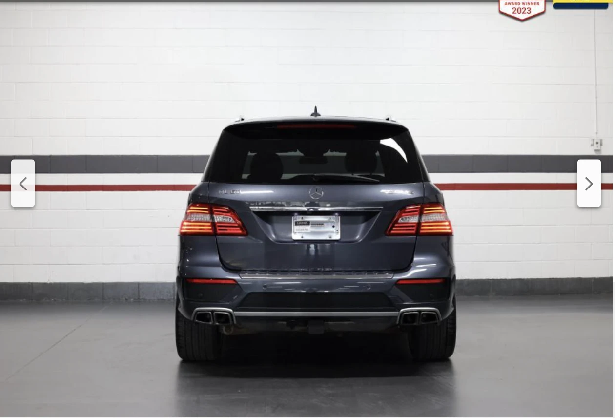 Mercedes-Benz ML 63 AMG HARMON* KARDON* ОБДУХВАНЕ* ПАНОРАМА* МАСАЖ* КЕЙЛЕС - изображение 7