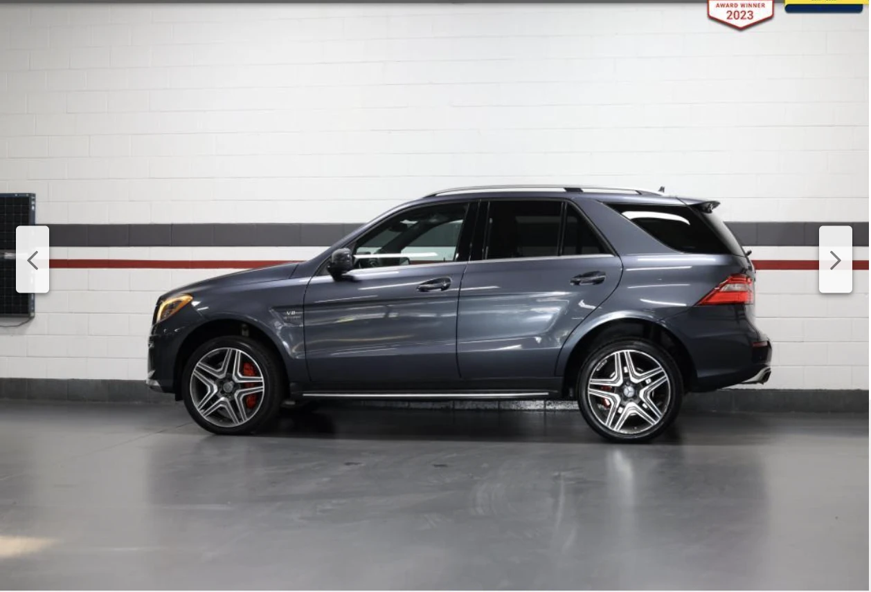 Mercedes-Benz ML 63 AMG HARMON* KARDON* ОБДУХВАНЕ* ПАНОРАМА* МАСАЖ* КЕЙЛЕС - изображение 5